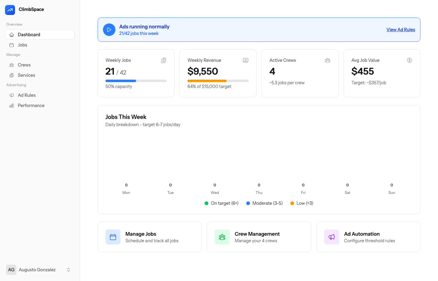 ClimbSpace screenshot