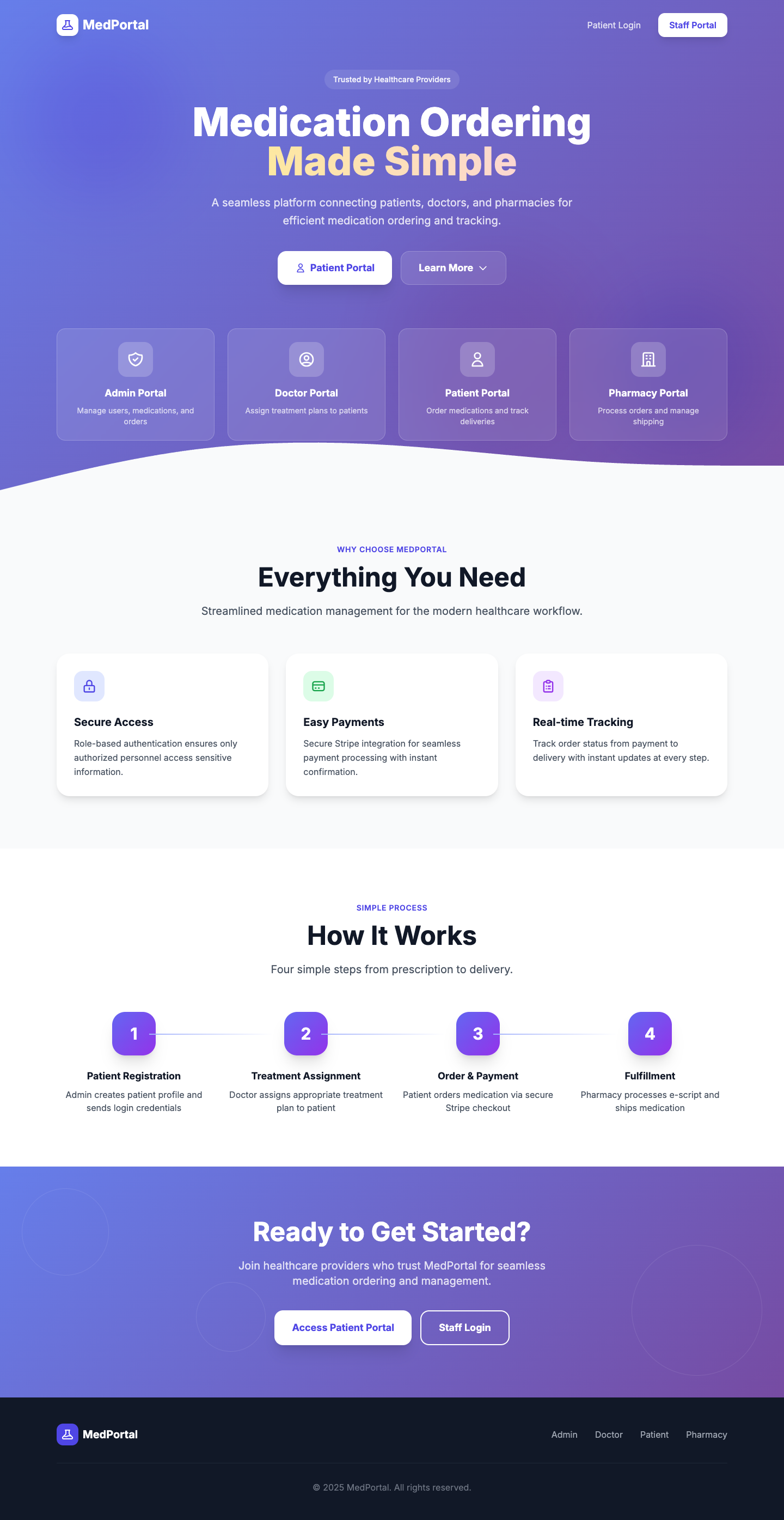 EasyQuit Portal screenshot